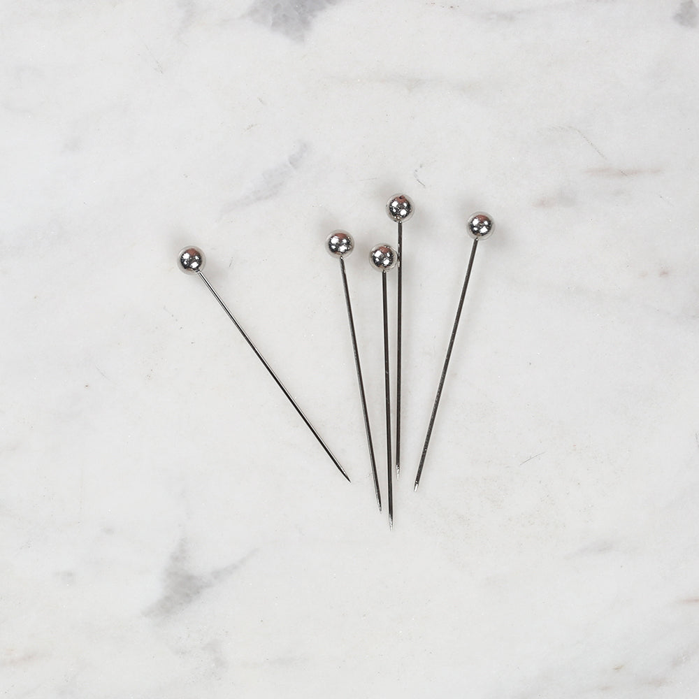 Milward Silver Head Pin 60 Pieces - 9678879