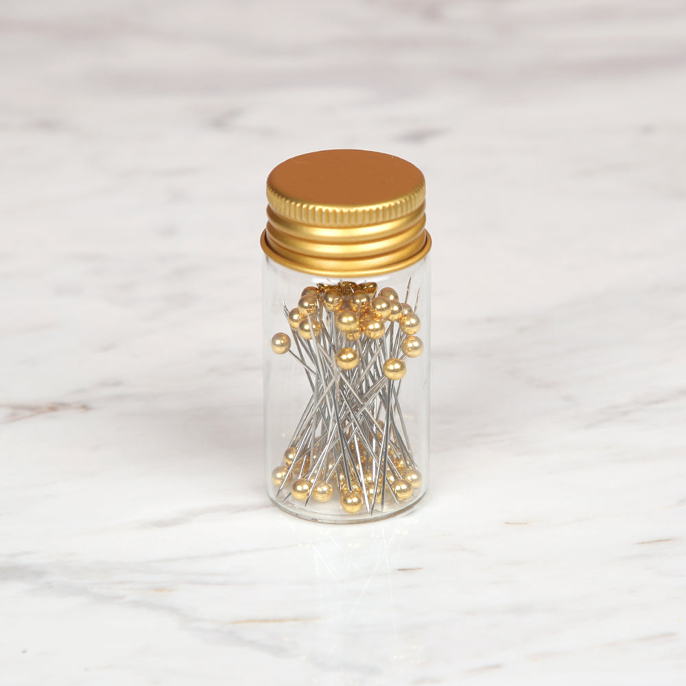 Milward Gold Head Pin 60 Pieces - 9678879