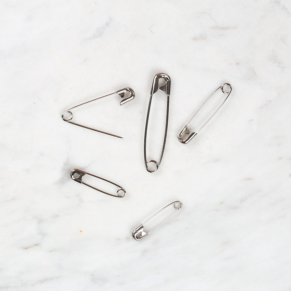Milward Silver Safety Pin 50 Pieces - 9415886