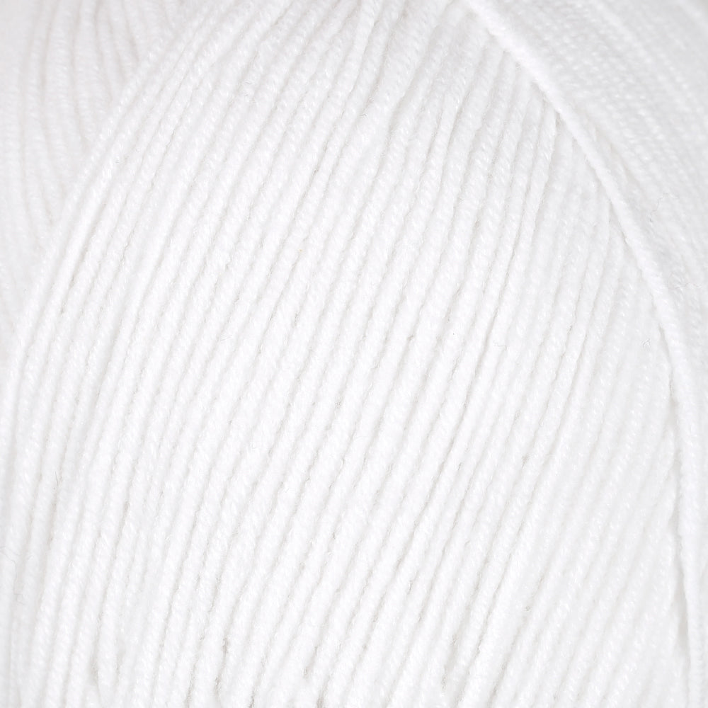 La Mia Kent Hand Knitting Yarn,White - L001