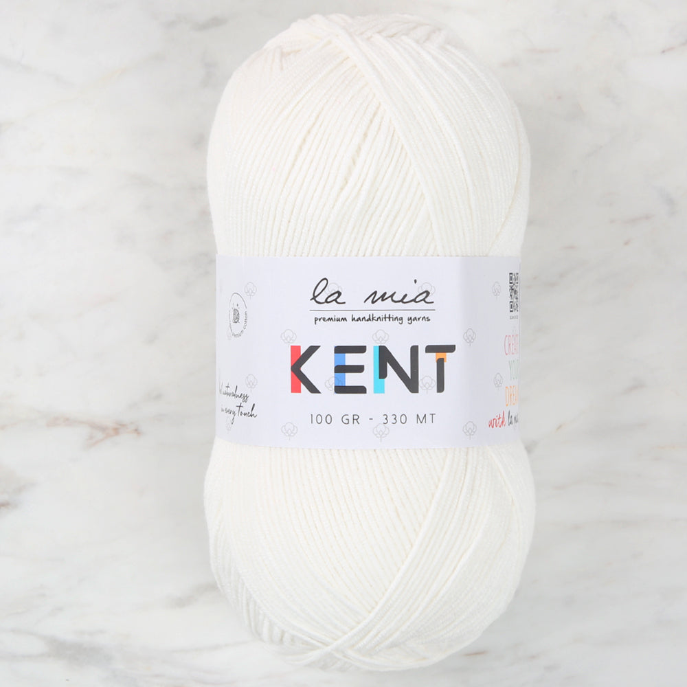 La Mia Kent Hand Knitting Yarn,Cream - L155