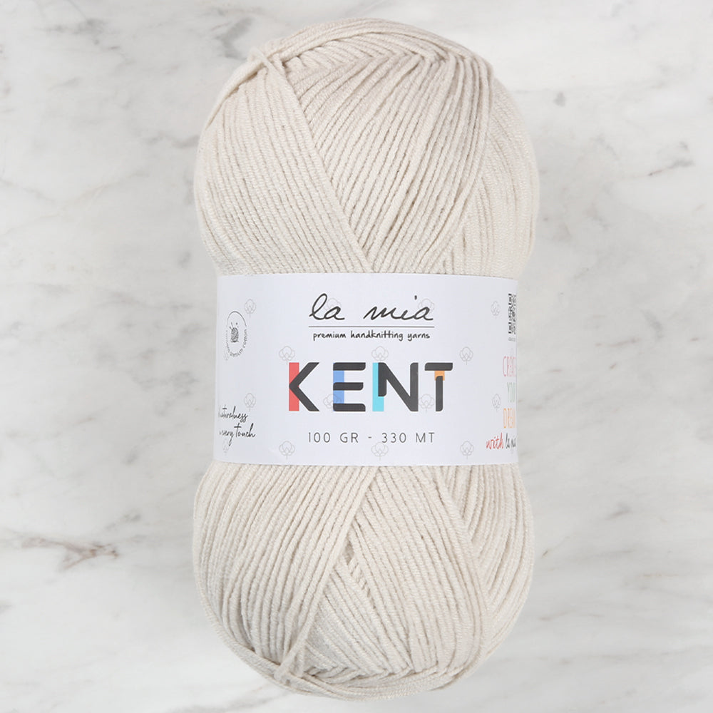 La Mia Kent Hand Knitting Yarn,Cream - L002