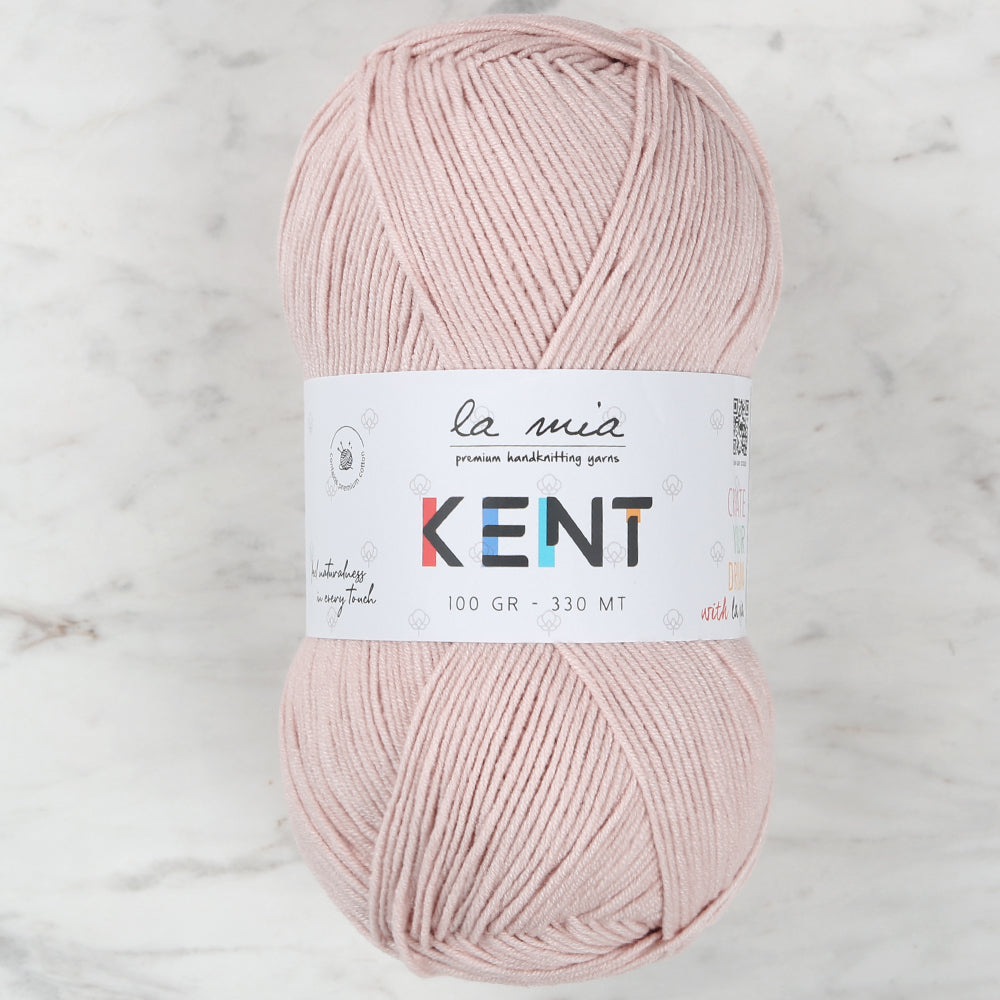 La Mia Kent Hand Knitting Yarn,Powder Pink - L029
