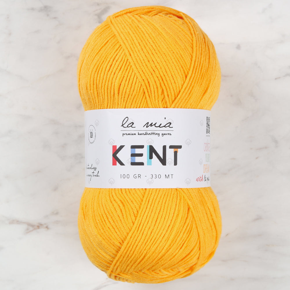 La Mia Kent Hand Knitting Yarn,Yellow - L037