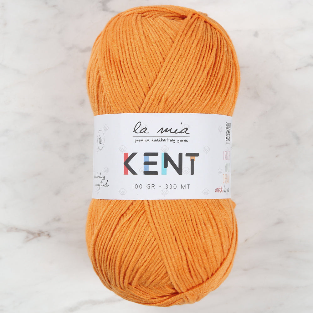 La Mia Kent Hand Knitting Yarn,Orange - L150