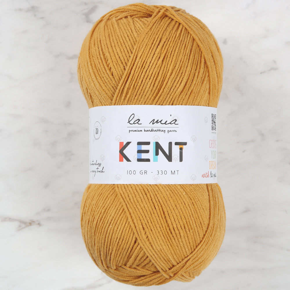 La Mia Kent Hand Knitting Yarn,Mustard - L012