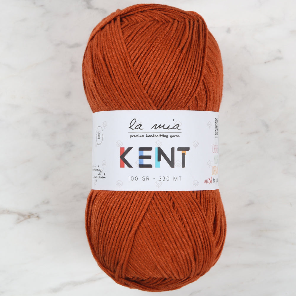 La Mia Kent Hand Knitting Yarn,Brick color - L049