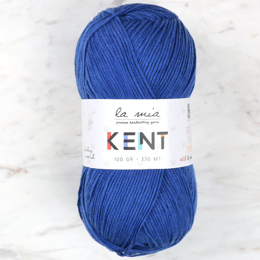 La Mia Kent Hand Knitting Yarn,Blue - L196