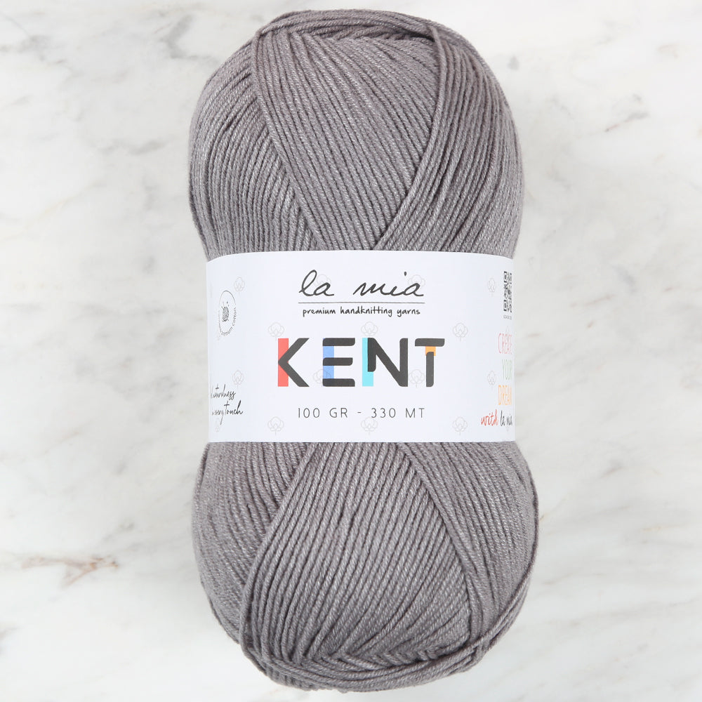 La Mia Kent Hand Knitting Yarn,Grey - L112