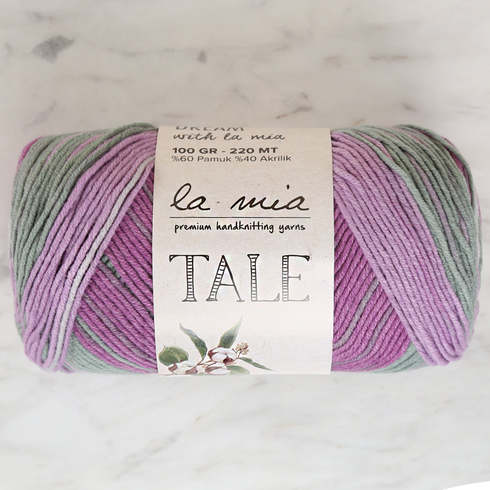 La Mia Tale Hand Knitting Yarn Variegated - LM036