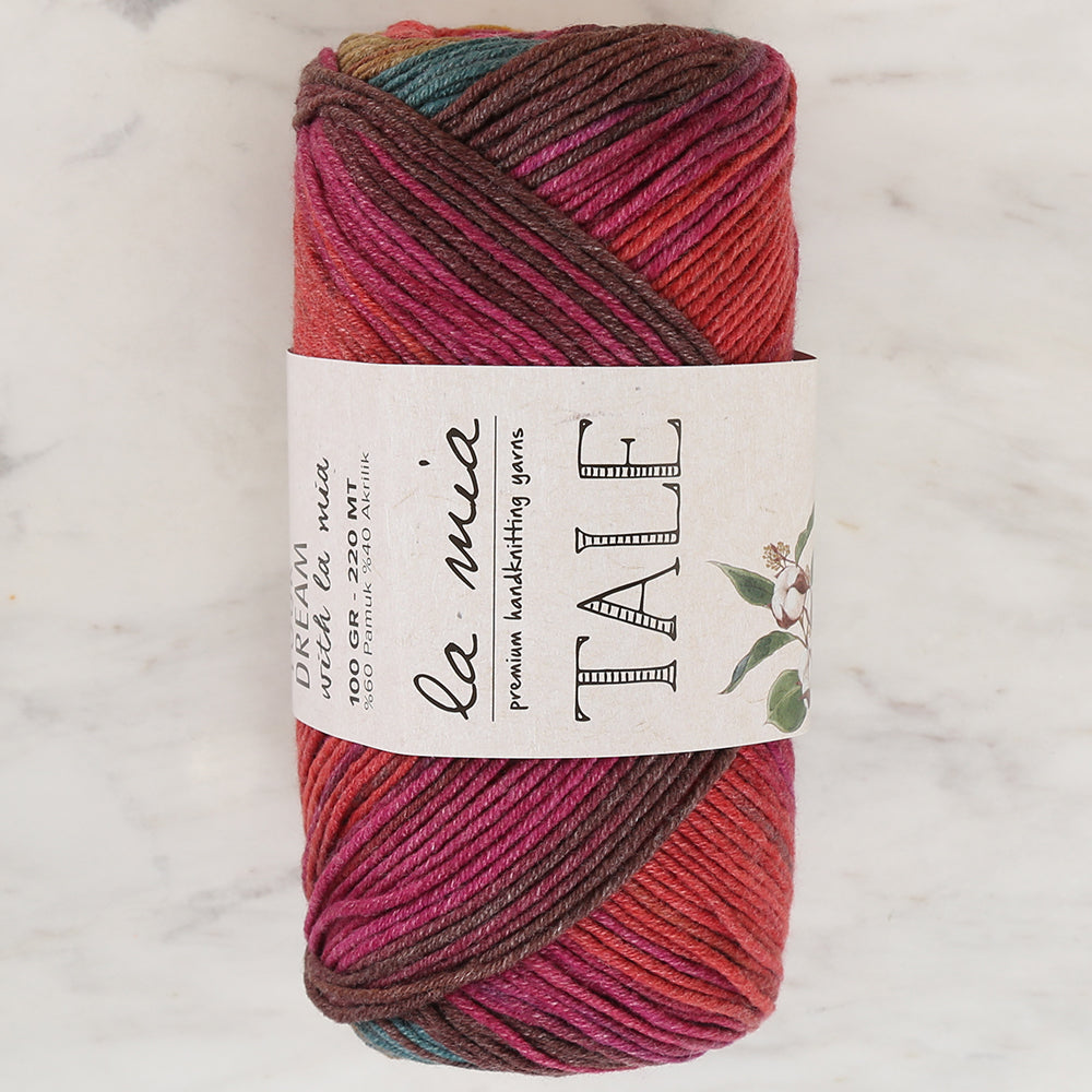 La Mia Tale Hand Knitting Yarn Variegated - LM106