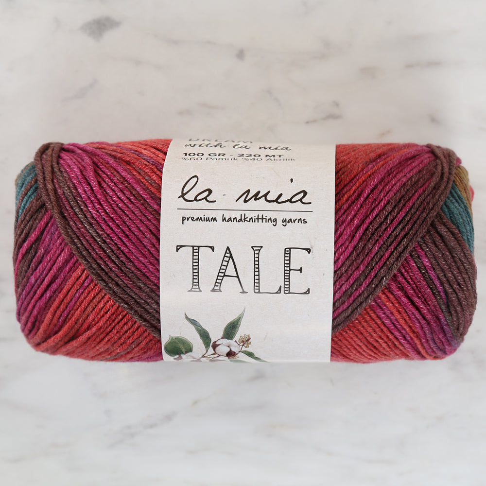 La Mia Tale Hand Knitting Yarn Variegated - LM106