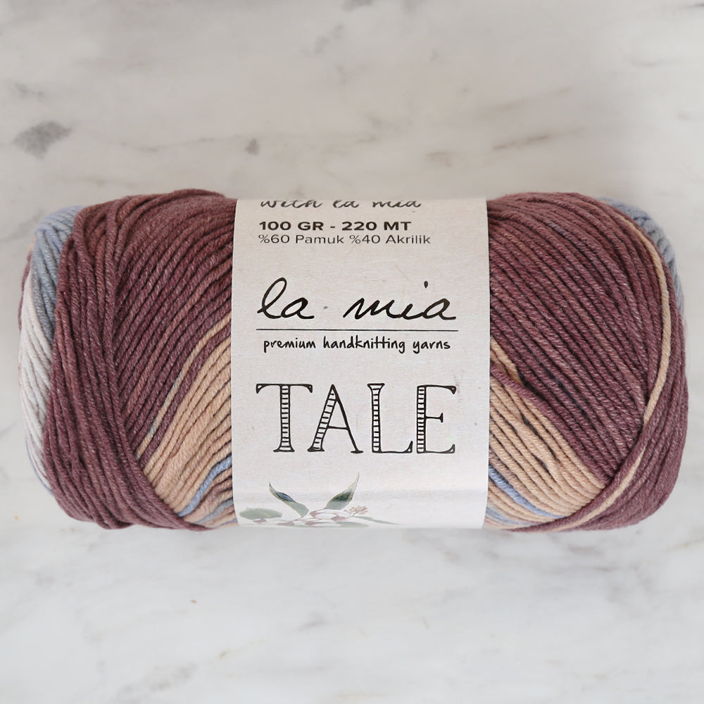 La Mia Tale Hand Knitting Yarn Variegated - LM146