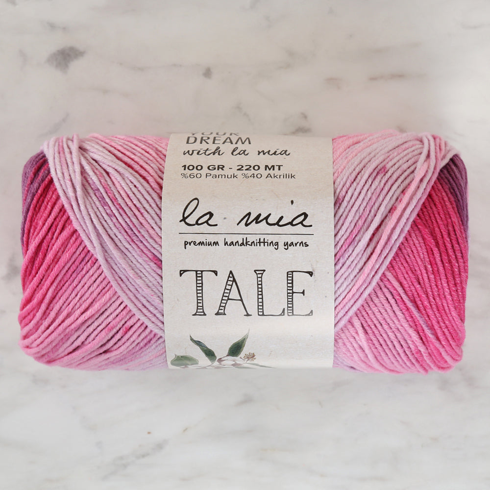 La Mia Tale Hand Knitting Yarn Variegated - LM186
