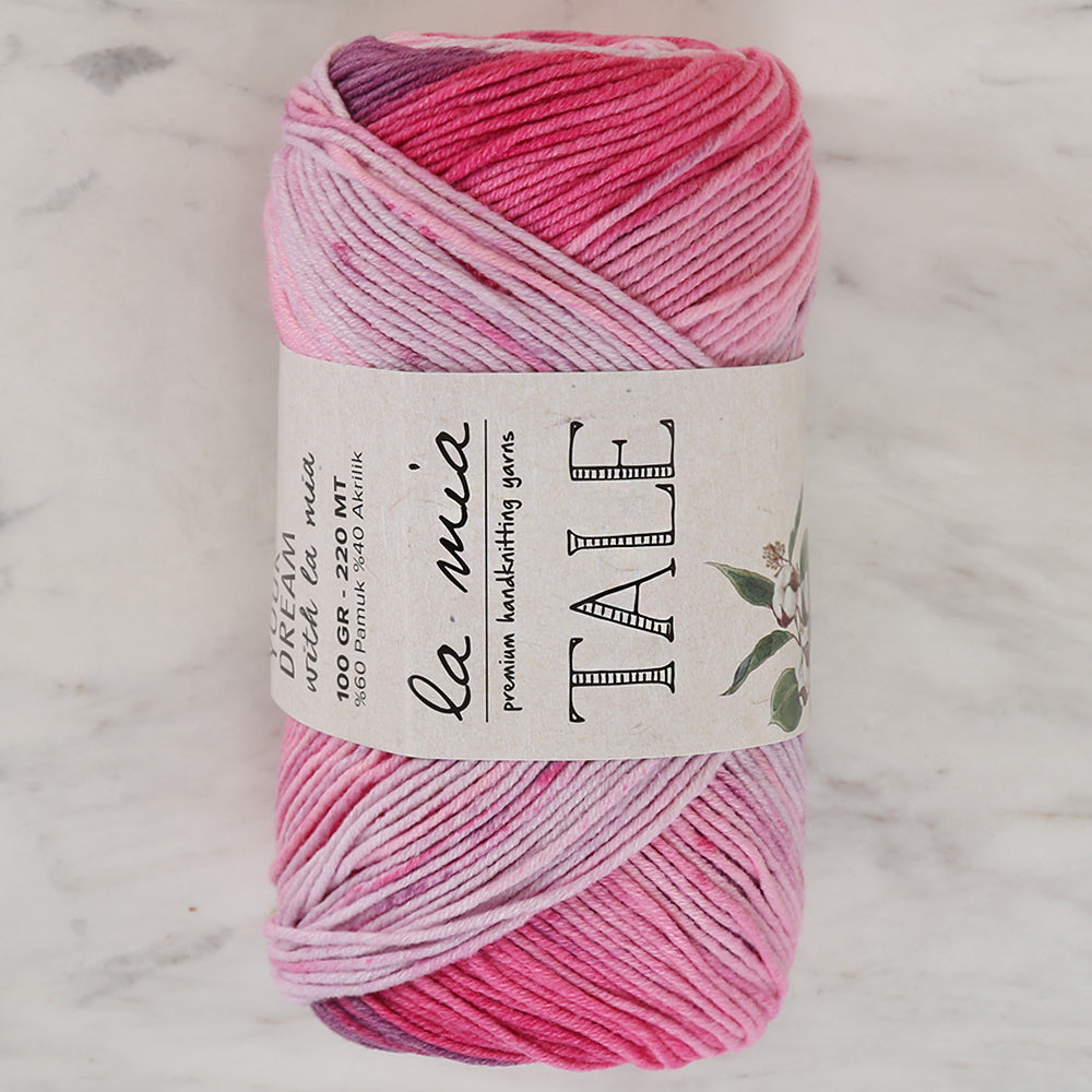 La Mia Tale Hand Knitting Yarn Variegated - LM186