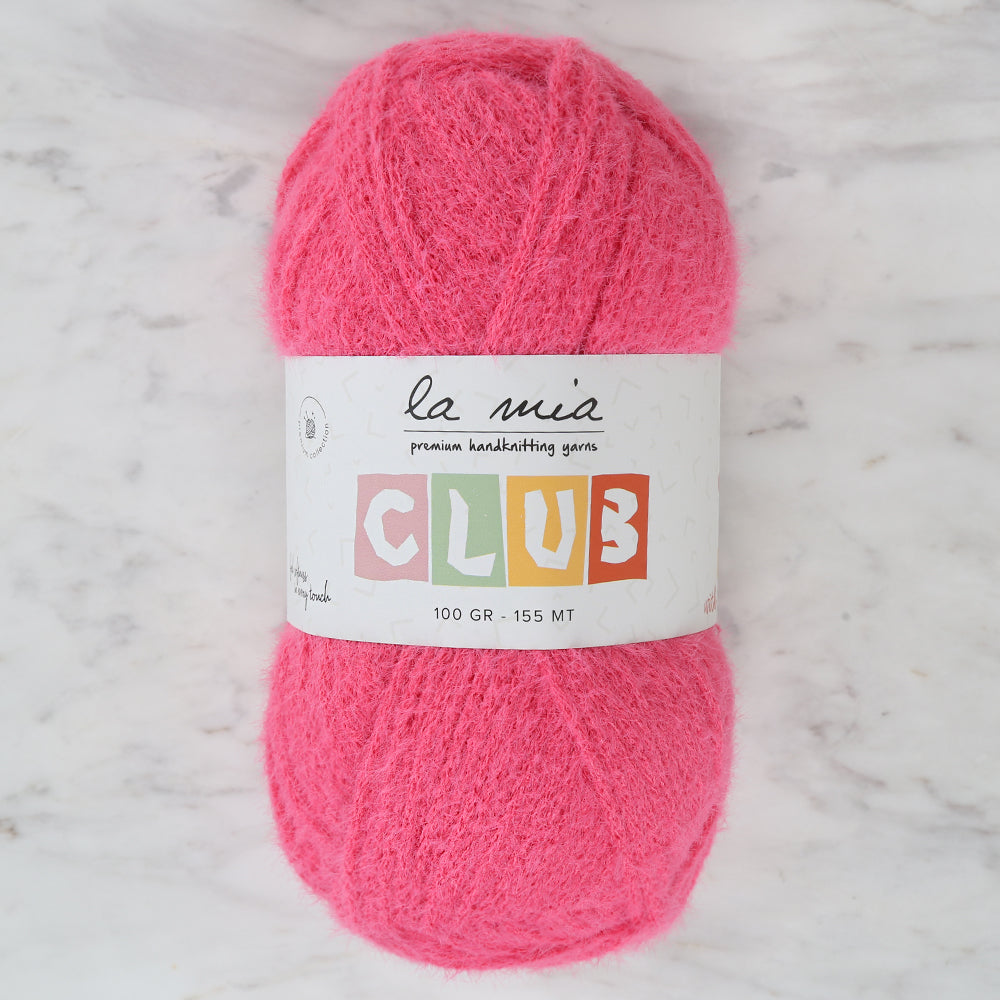 La Mia Club Hand Knitting Yarn Dark Pink - 609