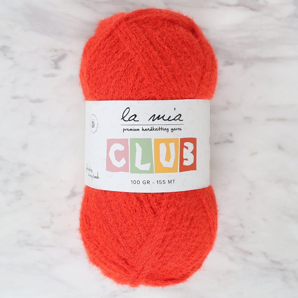 La Mia Club Hand Knitting Yarn Orange - 611