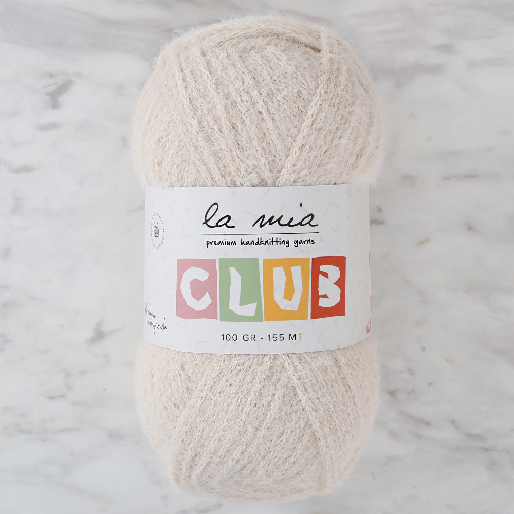 La Mia Club Hand Knitting Yarn Beige - 620