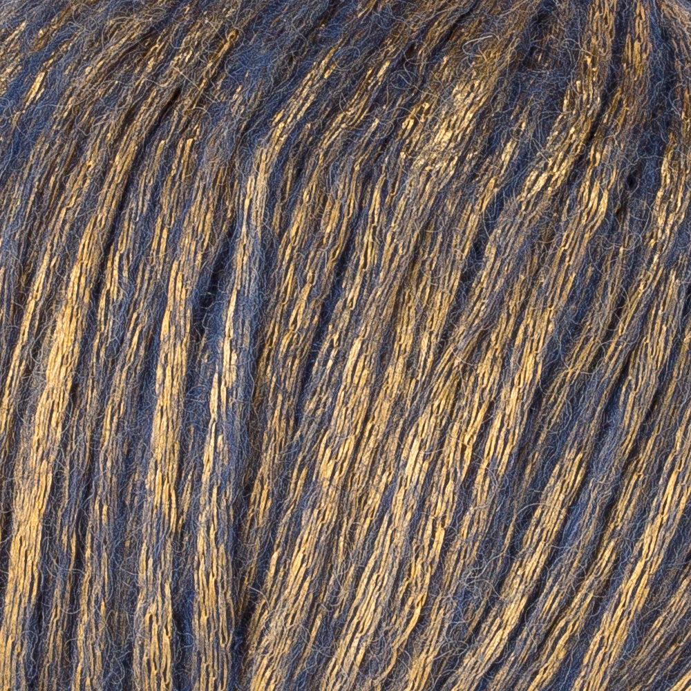Gazzal Rock'N'Roll Yarn, Blue and Gold - 13184
