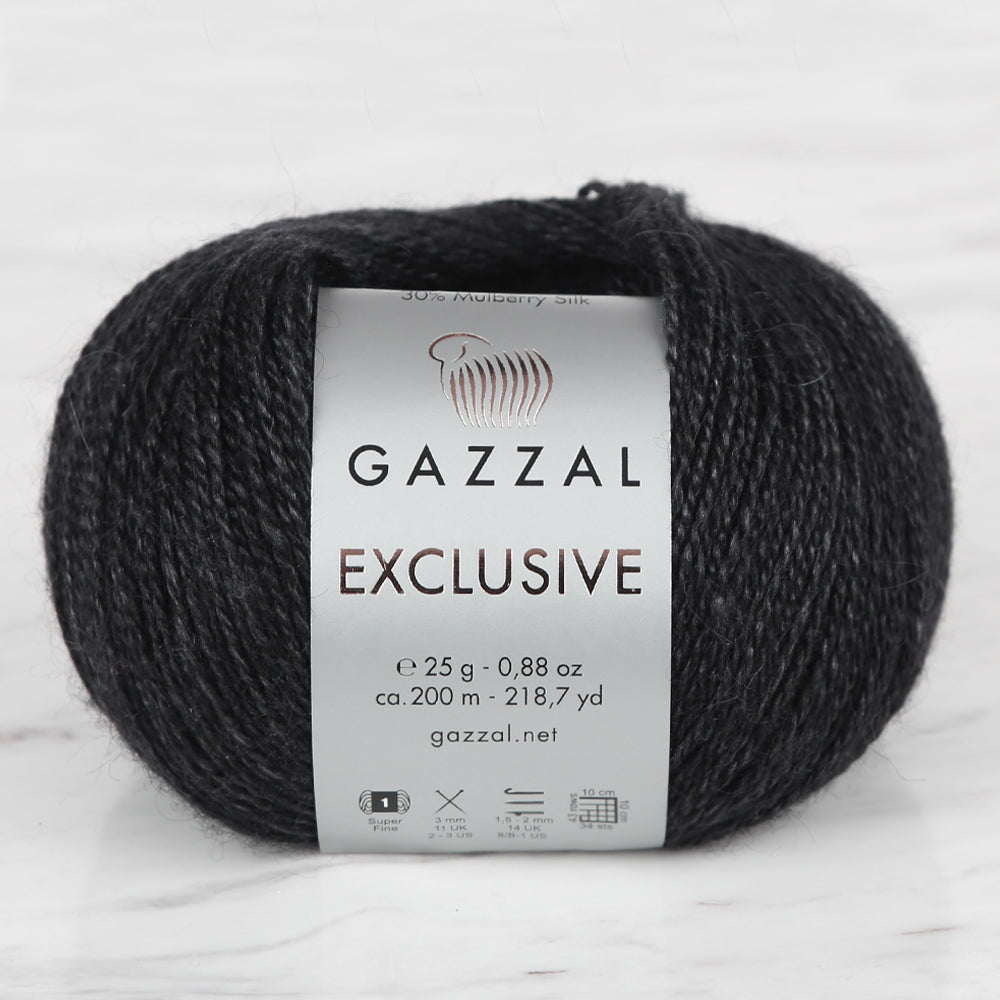Gazzal Exclusive Hand Knitting Yarn, Smoke - 9906