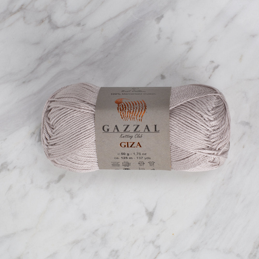 Gazzal Giza Yarn, Mink - 2488