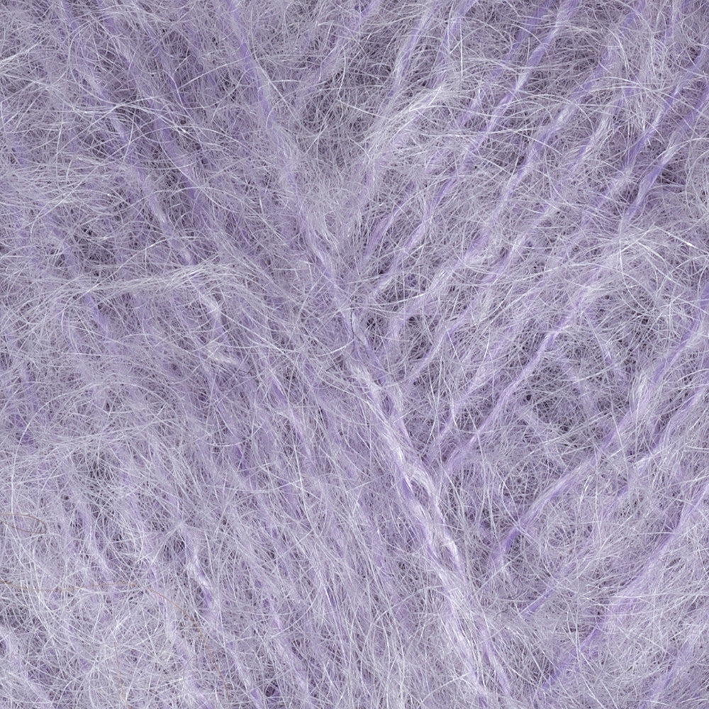 Gazzal Super Kid Mohair 25 Gr Knitting Yarn, Lilac - 64413