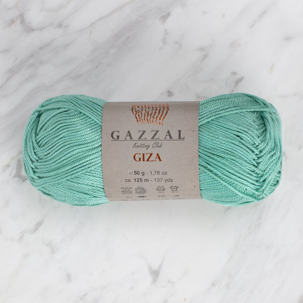Gazzal Giza Yarn, Green - 2481