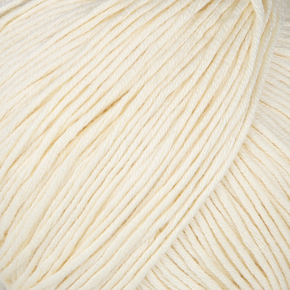 Gazzal Organic Baby Cotton Yarn, Cream - 439