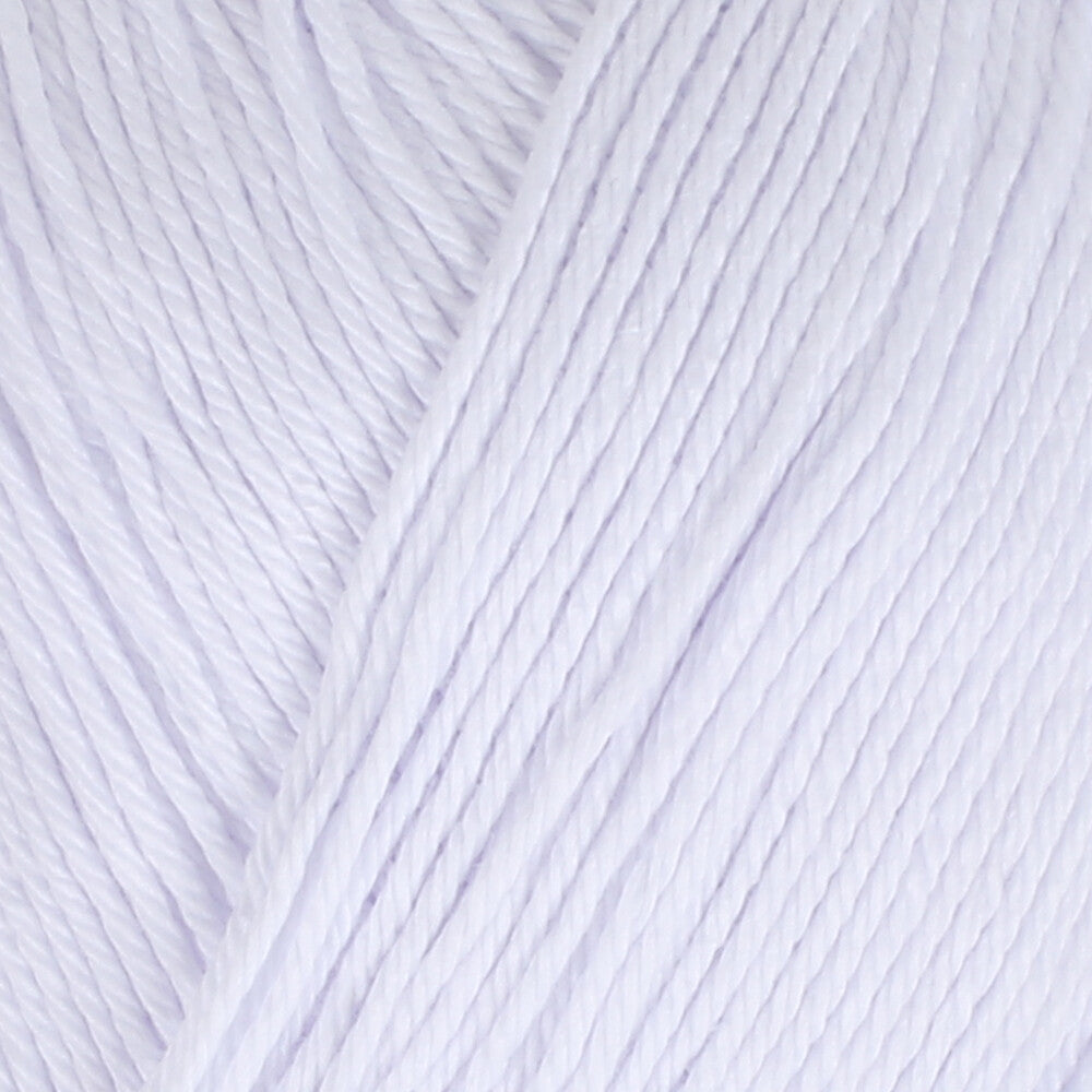 Gazzal Giza Matte Yarn, Optic White - 5550