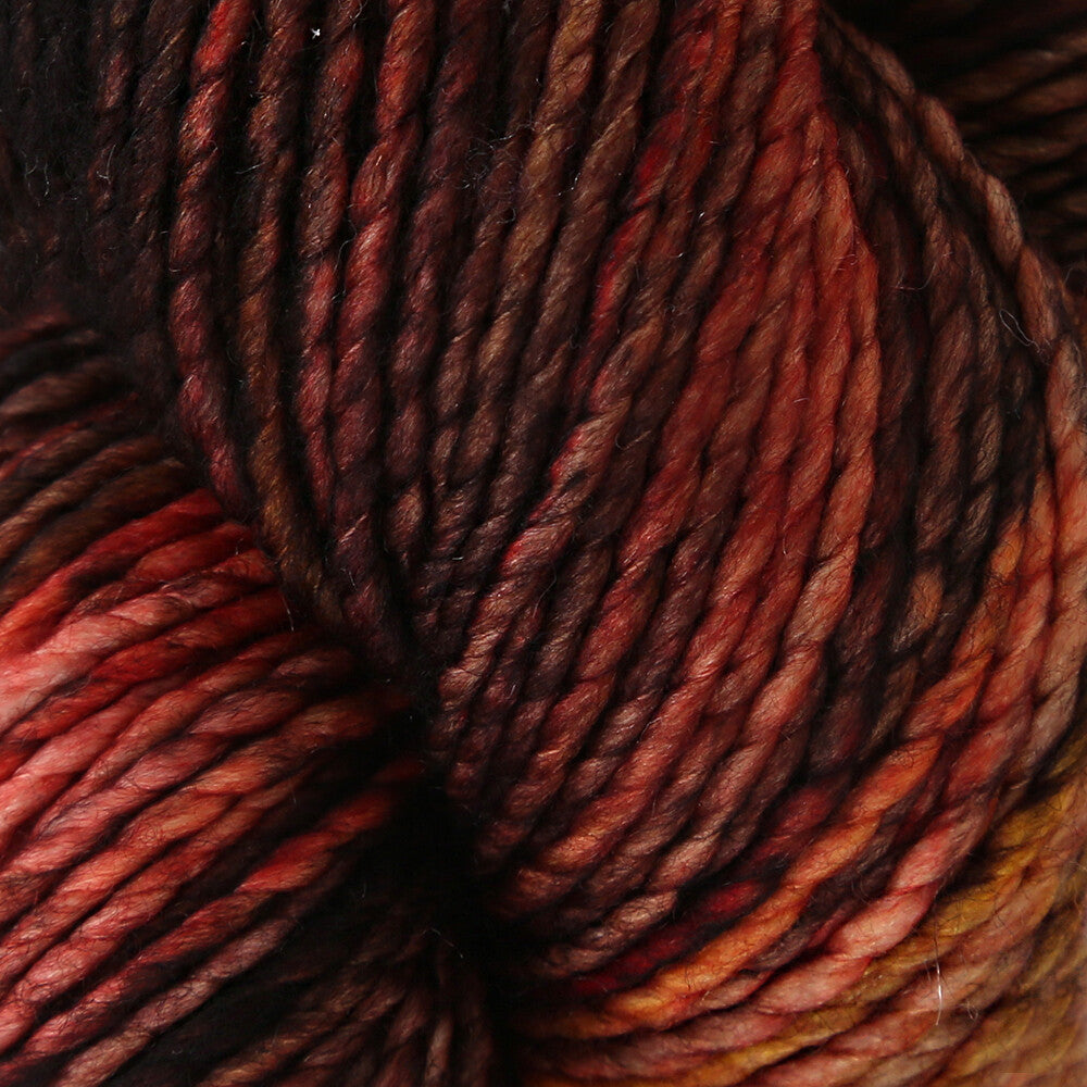 Gazzal Worm Hand Paints Yarn, Variegated- 3884