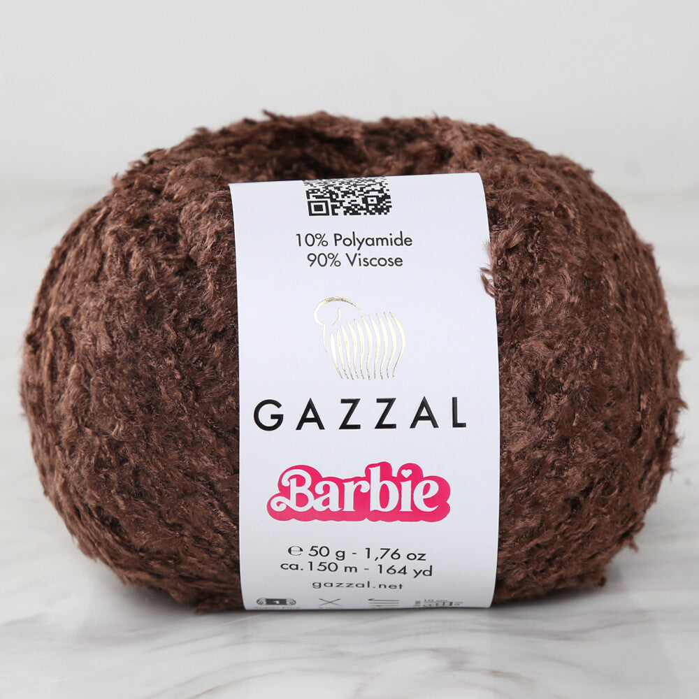 Gazzal Barbie Brown Yarn - 10708