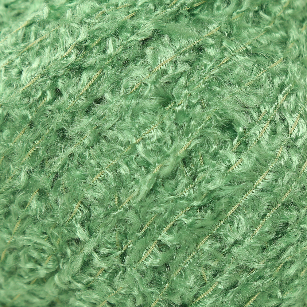 Gazzal Barbie Green Yarn - 10718