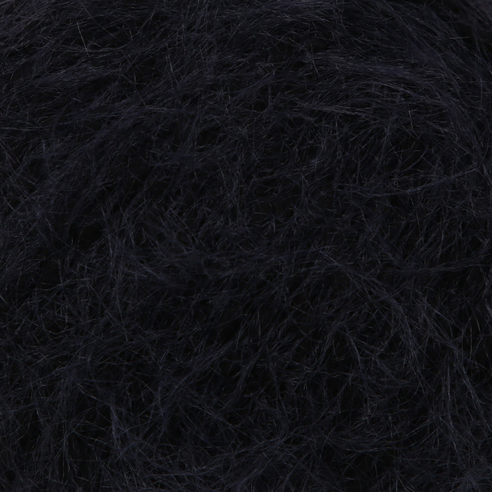 Gazzal Teddy Hand Knitting Yarn,Black - 6531