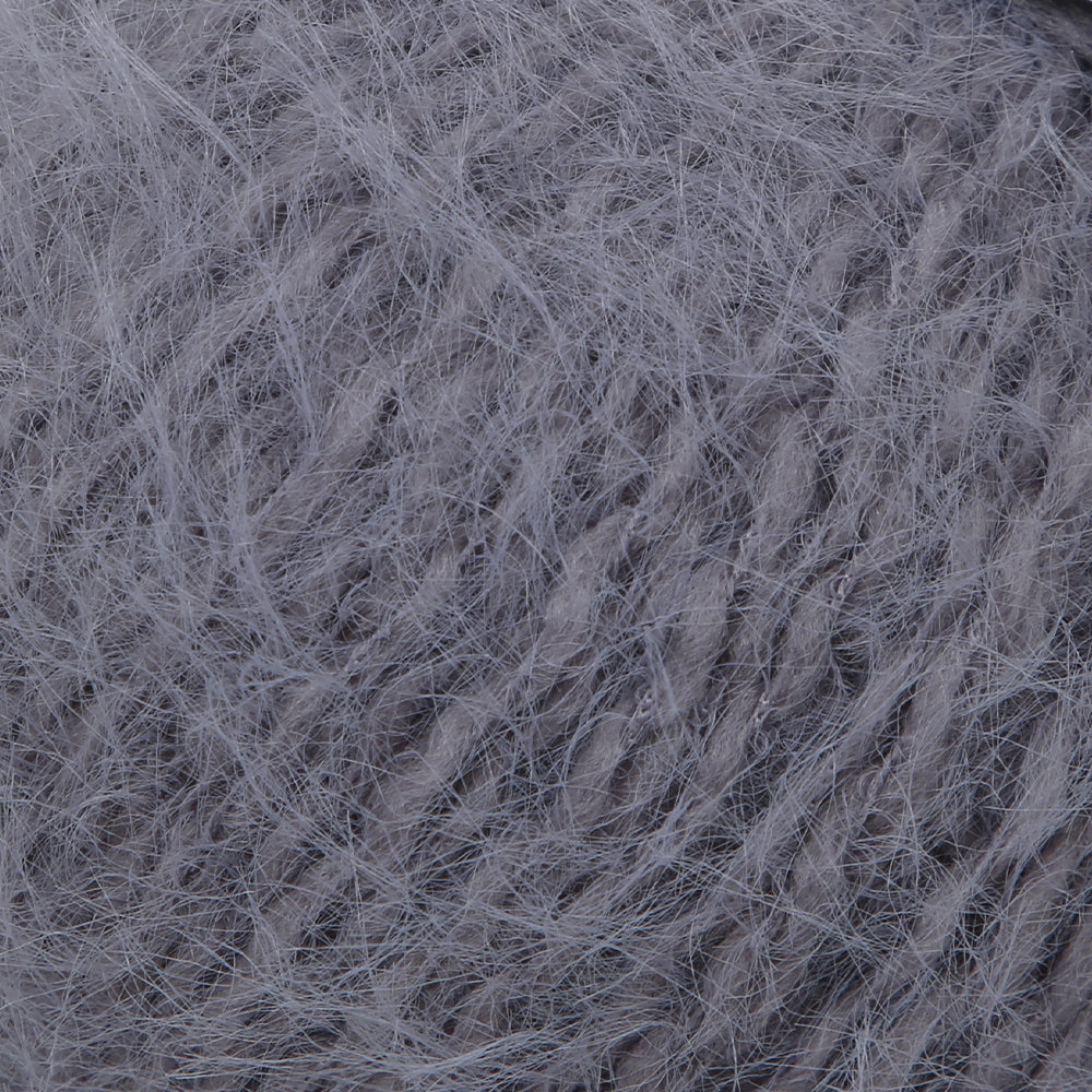 Gazzal Teddy Hand Knitting Yarn,Grey - 6532
