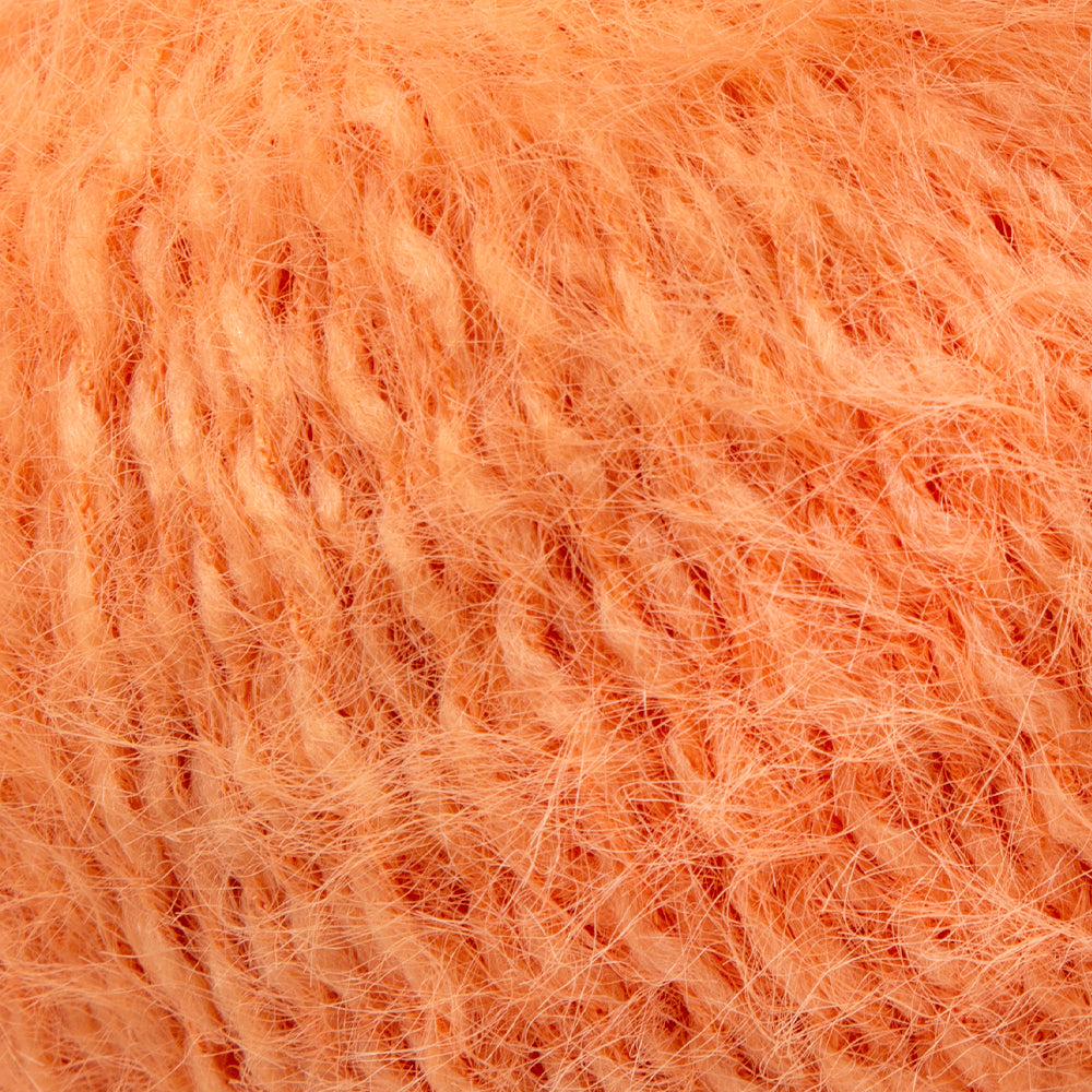 Gazzal Teddy Hand Knitting Yarn, Orange - 6544
