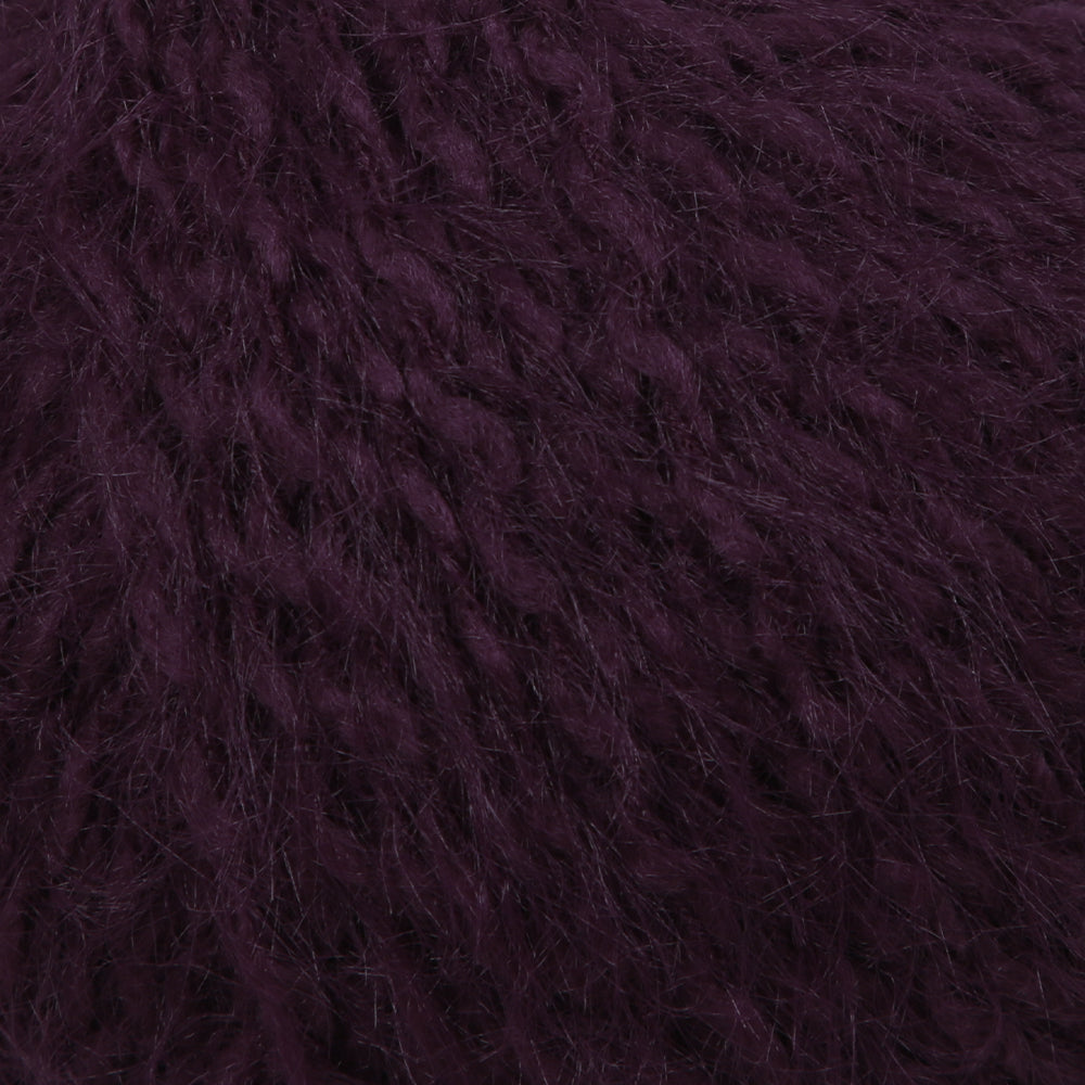 Gazzal Teddy Hand Knitting Yarn,Purple - 6553