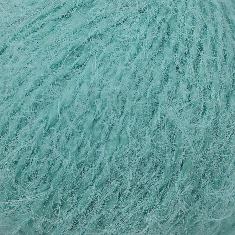 Gazzal Teddy Hand Knitting Yarn,Green - 6558