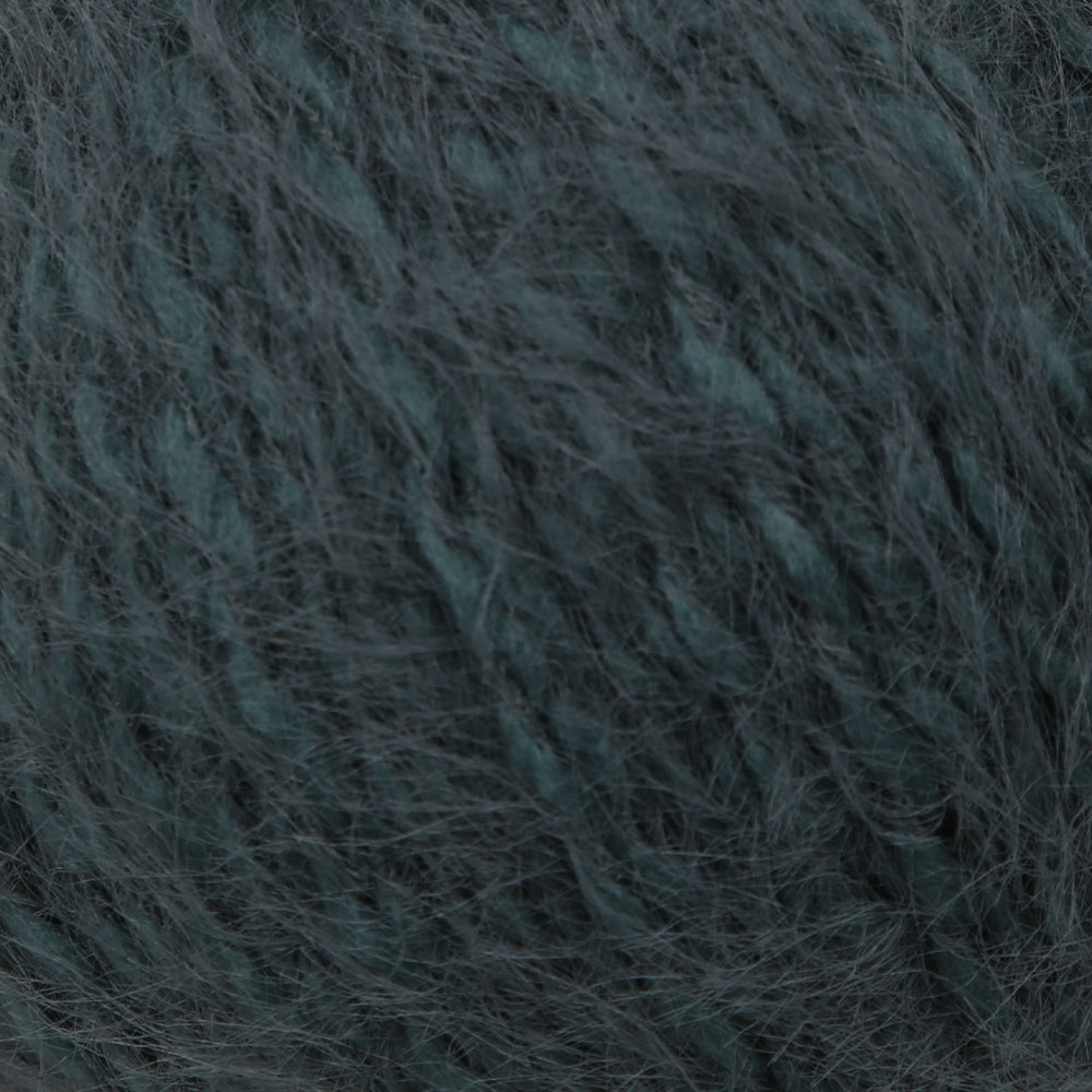 Gazzal Teddy Hand Knitting Yarn,Green - 6560