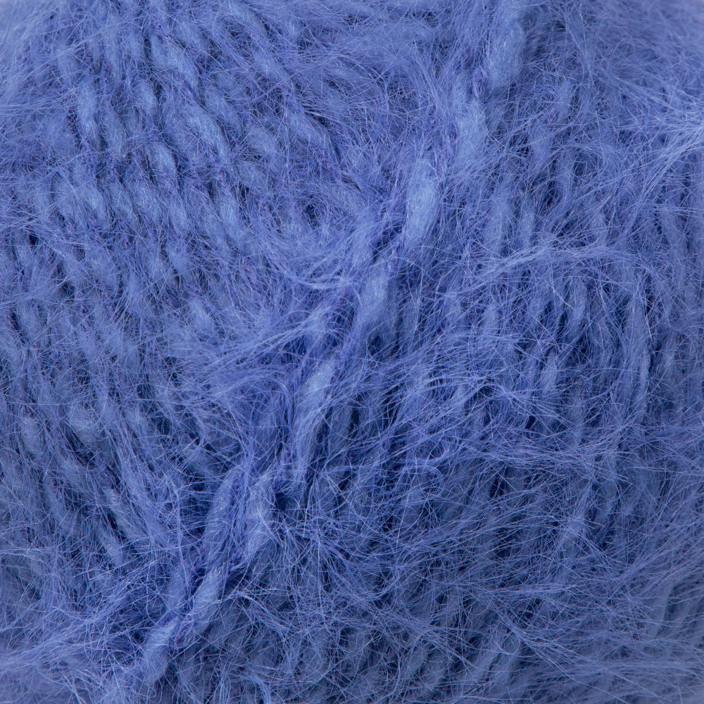 Gazzal Teddy Hand Knitting Yarn, Blue - 6562