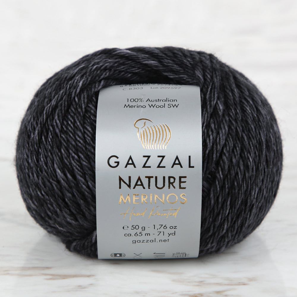 Gazzal Nature Merinos Hand Knitting Yarn,Ecru -8303