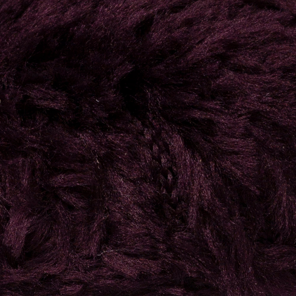 YarnArt Mink 50gr Fluffy Yarn, Eggplant Purple - 342