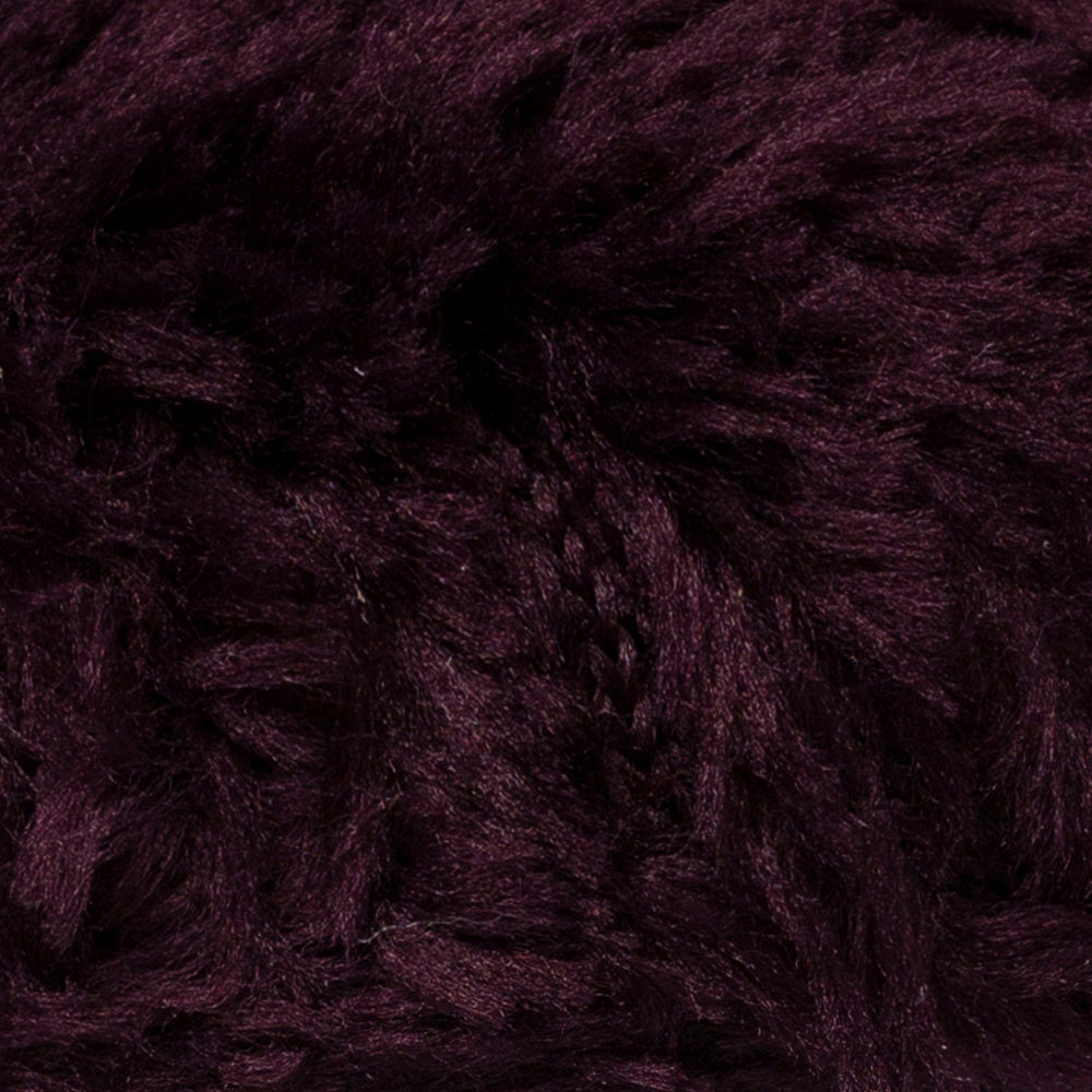 YarnArt Mink 50gr Fluffy Yarn, Eggplant Purple - 342