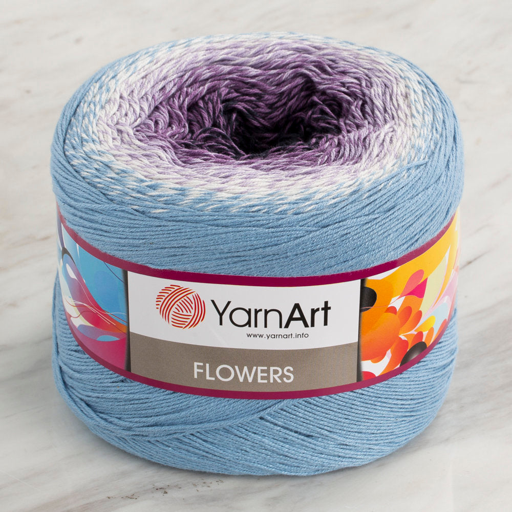YarnArt Flowers Cotton Gradient Yarn - 264