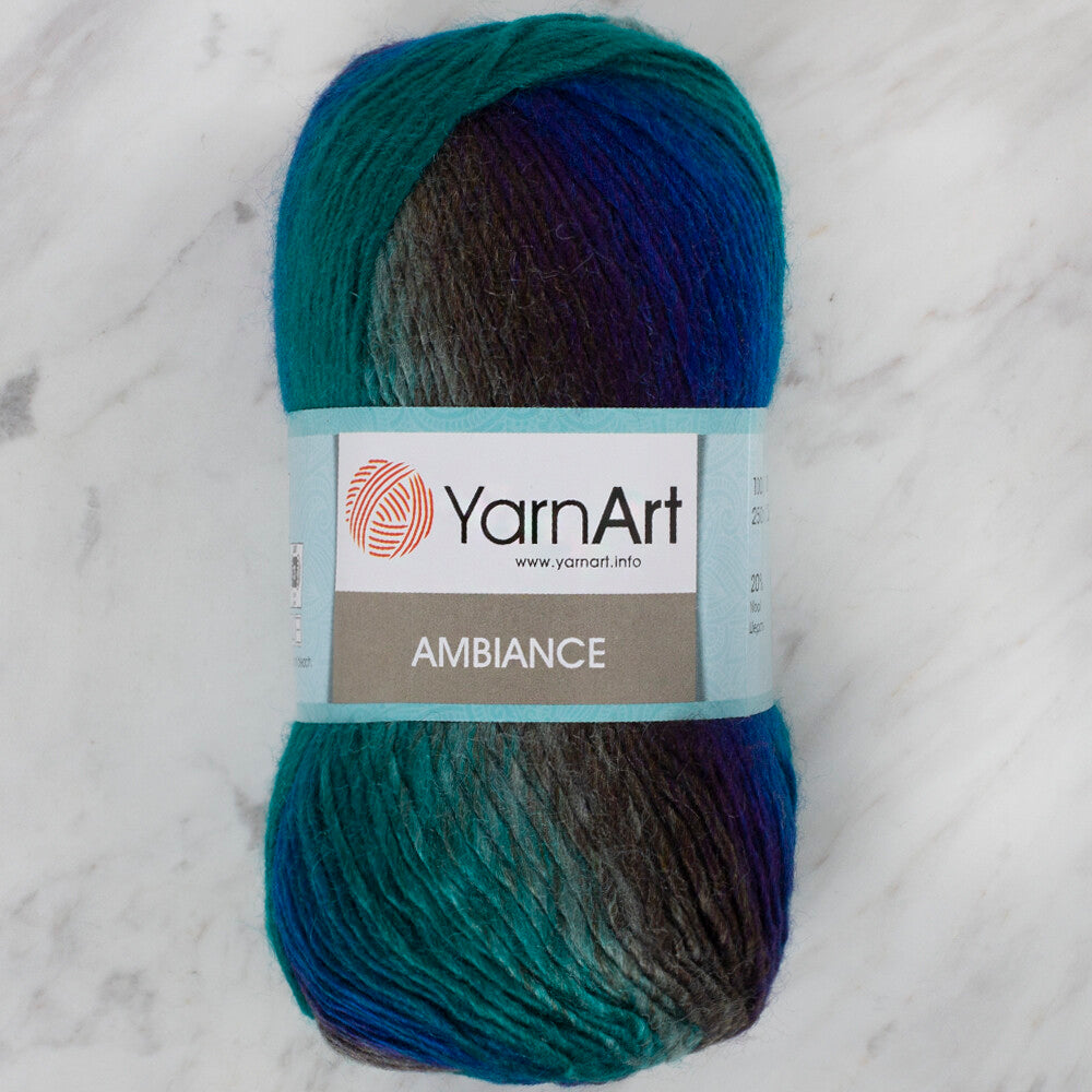 YarnArt Ambiance Knitting Yarn, Variegated - 158