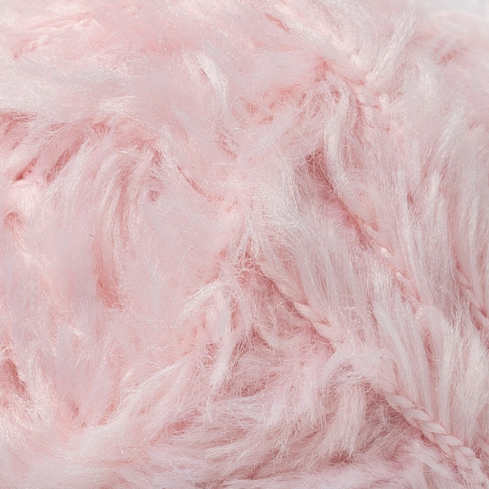 YarnArt Mink 50gr Fluffy Yarn, Pinkish White - 347