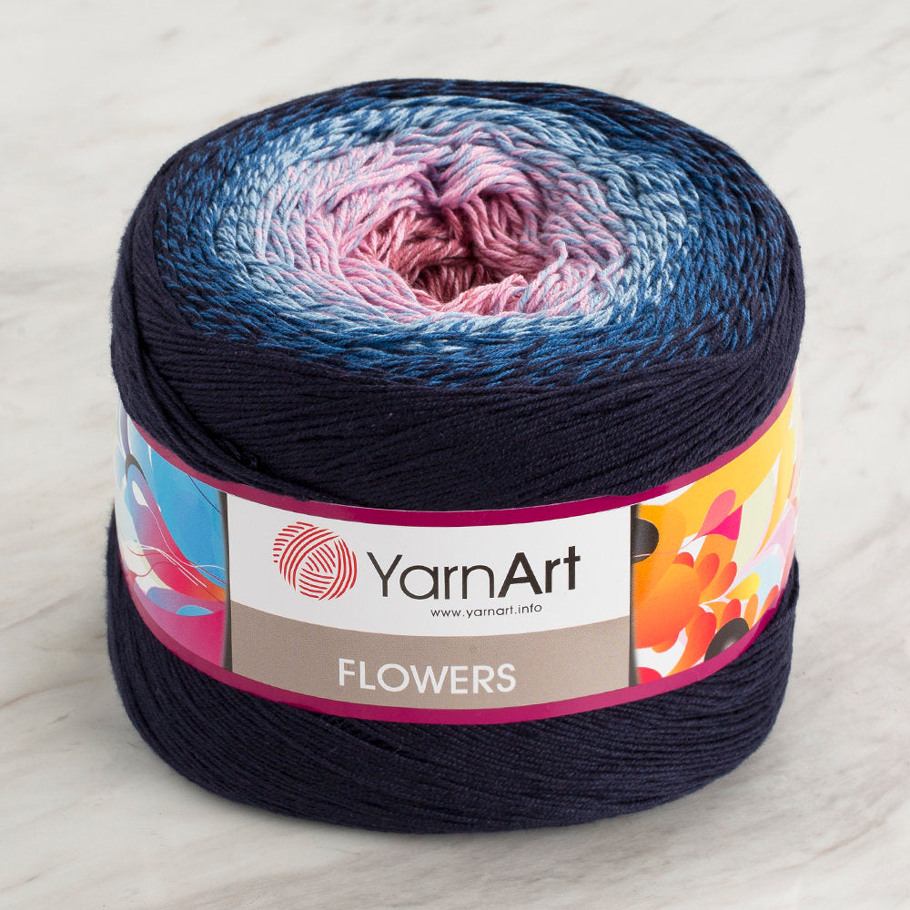 YarnArt Flowers Cotton Gradient Yarn - 273