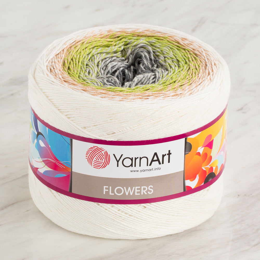 YarnArt Flowers Cotton Gradient Yarn - 274