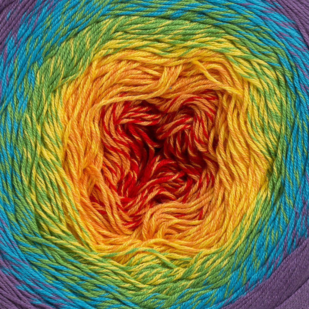 YarnArt Flowers Cotton Gradient Yarn - 277