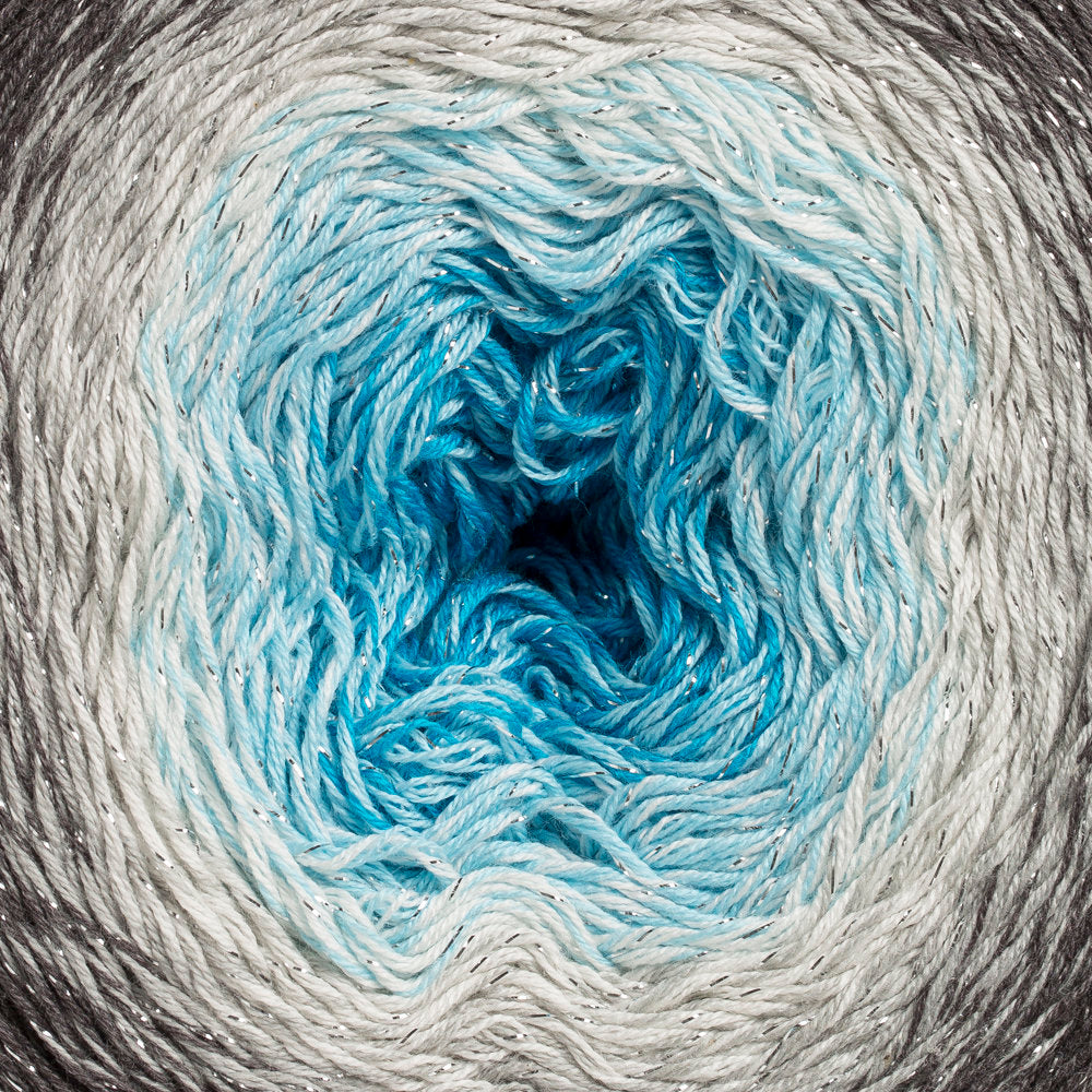 YarnArt Flowers Moonlight Cotton Lurex (Glitter) Gradient Yarn - 3251