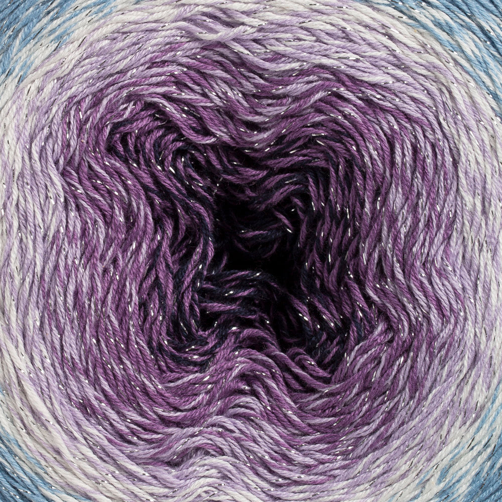 YarnArt Flowers Moonlight Cotton Lurex (Glitter) Gradient Yarn - 3264